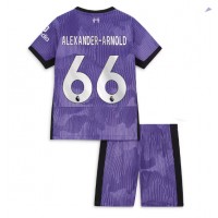 Liverpool Alexander-Arnold #66 Tredje trøje Børn 2023-24 Kortærmet (+ Korte bukser)
